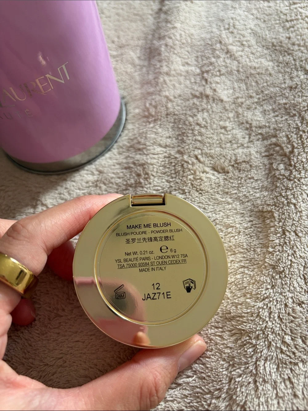 Yves Saint Laurent make me blush shade 12